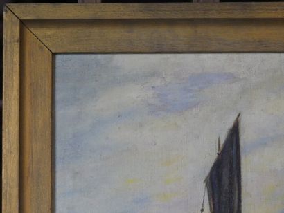 Pêcheurs
Ecole du XXème siècle, Pêcheurs,...