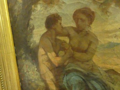 Etude pour une scène mythologique
Ecole française...