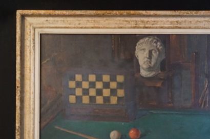 Madeleine PLANTEY, Le billard
Robert Gilles...