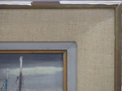 La port
Ecole française du XXème siècle,...