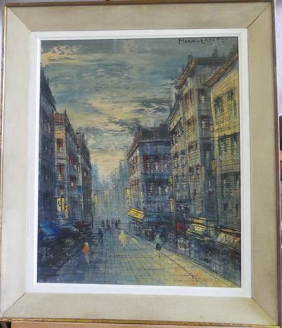 Marcel LAREAU, Rue Animée 1953
Marcel LAREAU...