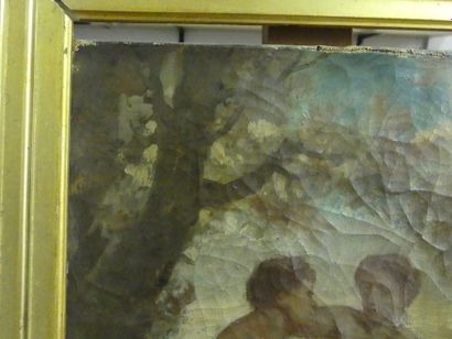 Etude pour une scène mythologique
Ecole française...