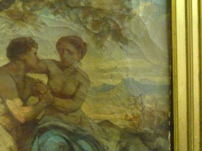 Etude pour une scène mythologique
Ecole française...