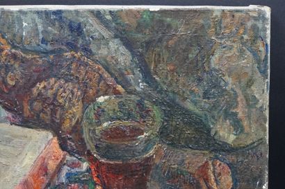 Alexandre BONDICOV, Nature morte au livre,...