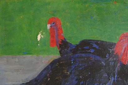 Georges AKOPIAN, Couple de pintades
Georges...