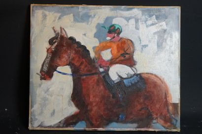 Le jockey
Ecole française du XXème siècle,...
