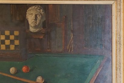 Madeleine PLANTEY, Le billard
Robert Gilles...