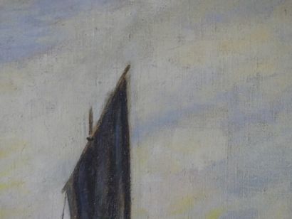 Pêcheurs
Ecole du XXème siècle, Pêcheurs,...
