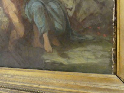Etude pour une scène mythologique
Ecole française...