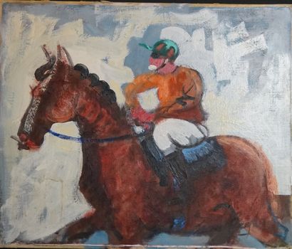 Le jockey
Ecole française du XXème siècle,...