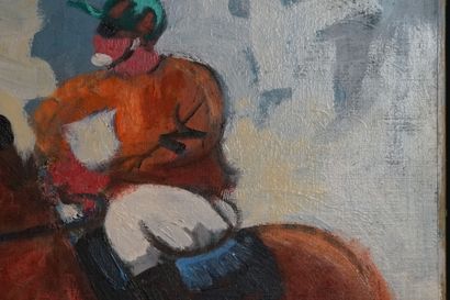 Le jockey
Ecole française du XXème siècle,...