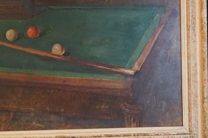 Madeleine PLANTEY, Le billard
Robert Gilles...