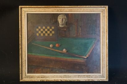 Madeleine PLANTEY, Le billard
Robert Gilles...