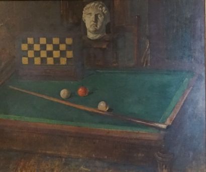 Madeleine PLANTEY, Le billard
Robert Gilles...