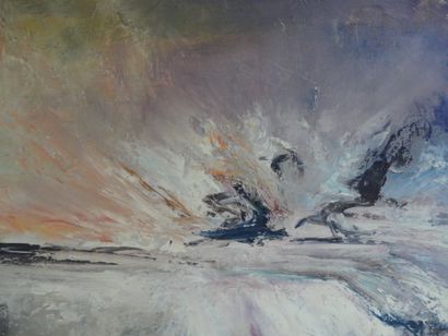 Paysage
Ecole française du XXème siècle,...