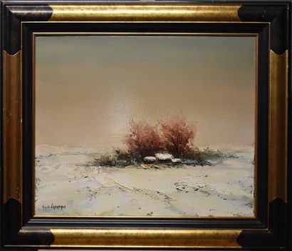 Louis LAMARQUE, Neige
Louis LAMARQUE (1912-1991),...
