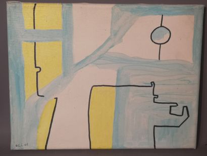 Guy Claude LEREIN, Composition abstraite
Guy...