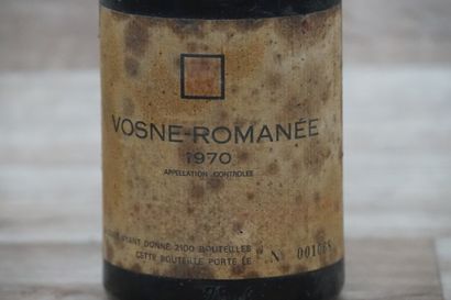 1 bouteille de Vosne-Romanée 1970 domaine...