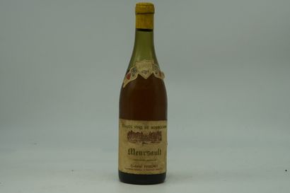 1 bouteille de Meursault 1966 Gabriel Feuilhet

niveau...