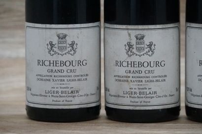 4 bouteilles de Richebourg Grand Cru 1993...