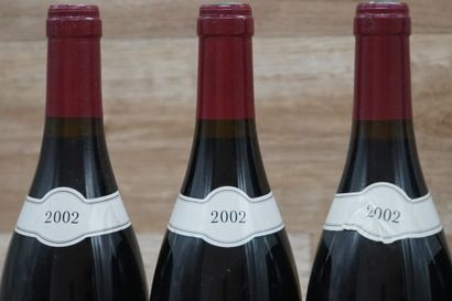 6 bouteilles d' Echezeaux Grand Cru 2002...