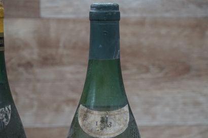 2 bouteilles de vin de Bourgogne blanc de...