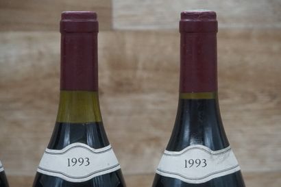 4 bouteilles de Richebourg Grand Cru 1993...