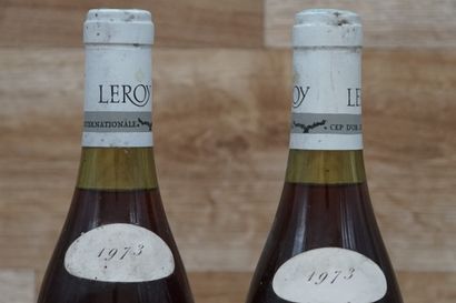 2 bouteilles de Vosne-Romanée 1973 mise ...