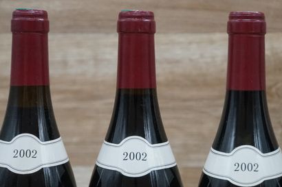 6 bouteilles d' Echezeaux Grand Cru 2002...