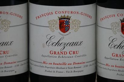 6 bouteilles d' Echezeaux Grand Cru 2002...
