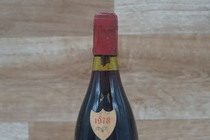1 bouteille de Grands-Echézeaux 1978 Robert...