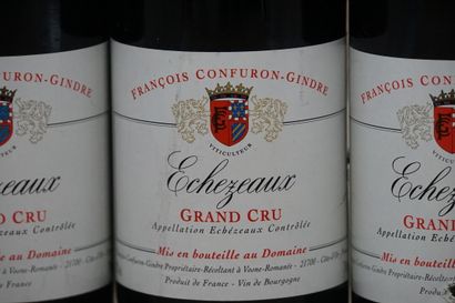 6 bouteilles d' Echezeaux Grand Cru 2002...