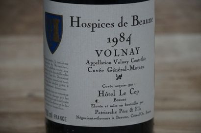1 bouteille de Volnay 1984 cuvée Général-Muteau...