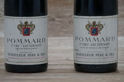 2 bouteilles de Pommard 1er Cru Les Epenots...