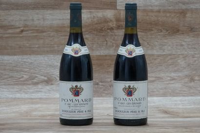 2 bouteilles de Pommard 1er Cru Les Epenots...