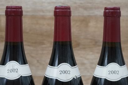 6 bouteilles d' Echezeaux Grand Cru 2002...