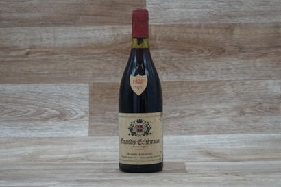 1 bouteille de Grands-Echézeaux 1978 Robert...