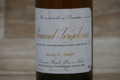 1 bouteille de Pernand-Vergelesses 1989 domaine...