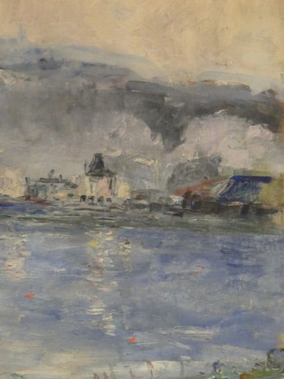 Pierre THEVENET (1870-1937), bateaux dans...