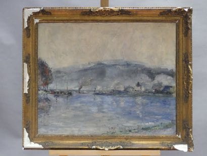 Pierre THEVENET (1870-1937), bateaux dans...