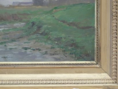 Paysage
Paul Maréchal, Paysage, huile sur...