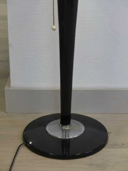 MAZDA, lampe de bureau laquée noir, abat...