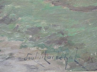 Paysage
Paul Maréchal, Paysage, huile sur...