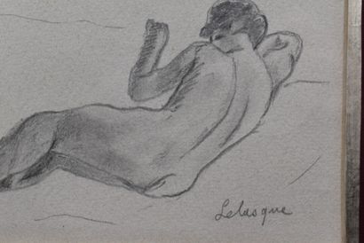 LEBASQUE, Femme nue de dos
Henri LEBASQUE,...