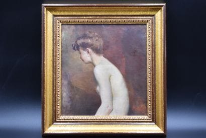 ROGNIAT, Profil de jeune fille nue
R. ROGNIAT,...