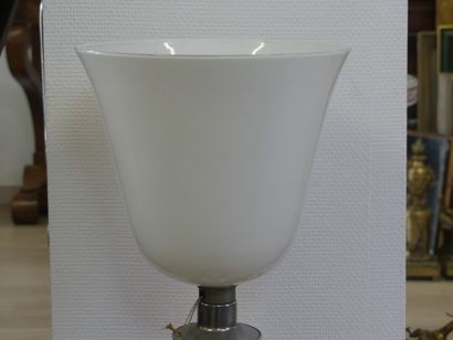 MAZDA, lampe de bureau laquée noir, abat...