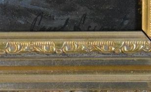 Paul LECOMTE (1842-1920), Huile sur panneau
Paul...