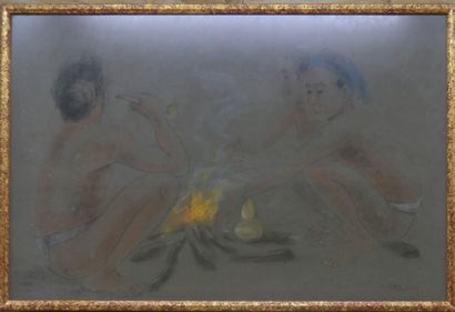 Ecole indochinoise du XXème siècle, personnages...