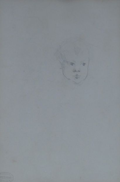 Mary Cassatt (1844-1926) Portrait d'enfant,...
