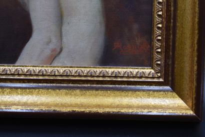 ROGNIAT, Profil de jeune fille nue
R. ROGNIAT,...